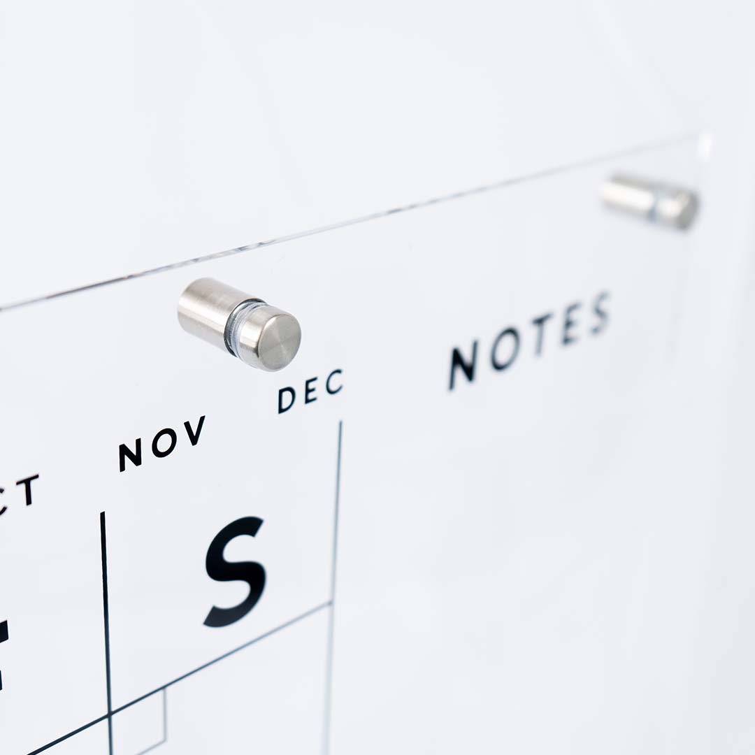 Miniatura 3 de Tablero planificador semanal de acrílico